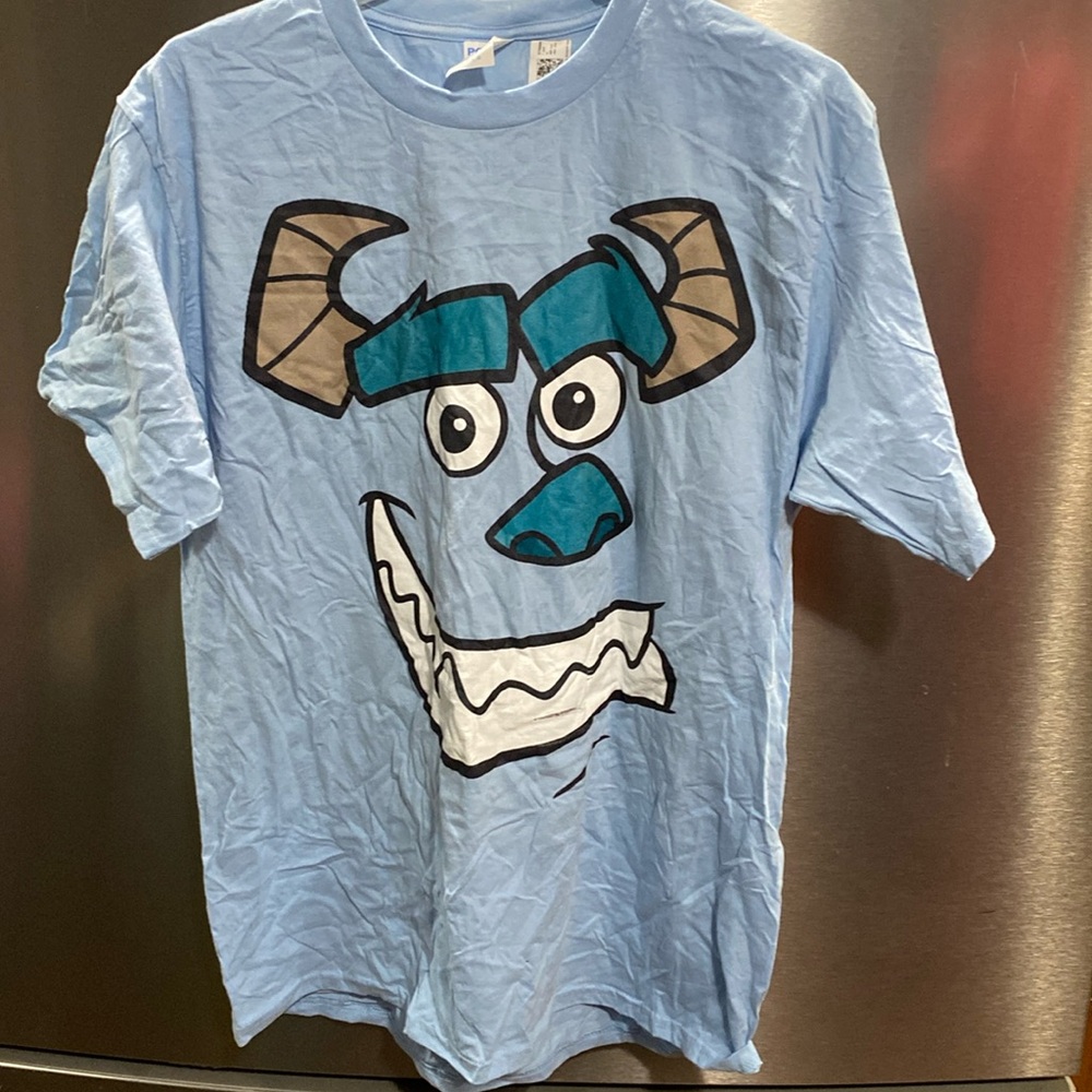 Blue T-Shirt Face